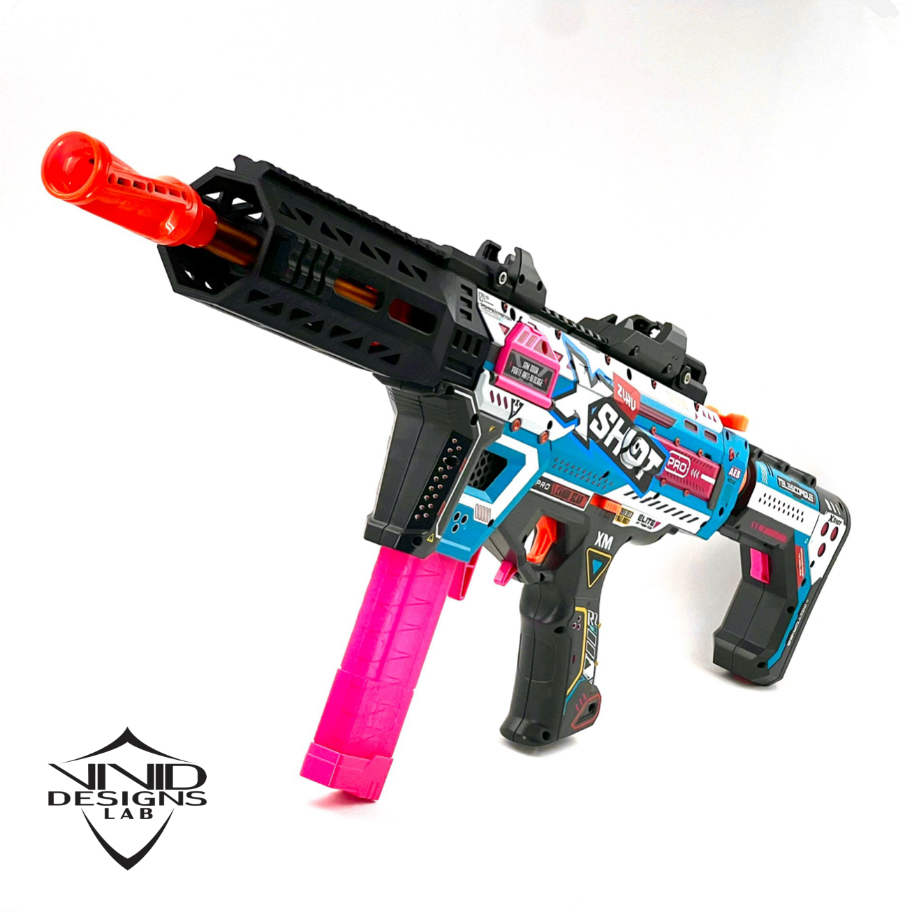 Sling Mount For Piston Pump AEB / X-Shot Foam Dart Blaster Mod Upgrade