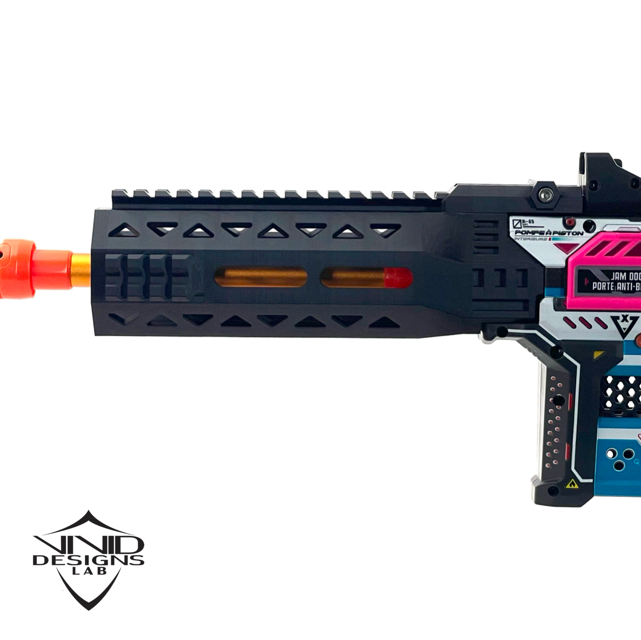 Handguard Barrel Shroud Mod for Piston Pump AEB / Zuru X-Shot Foam Dart Blaster Upgrade