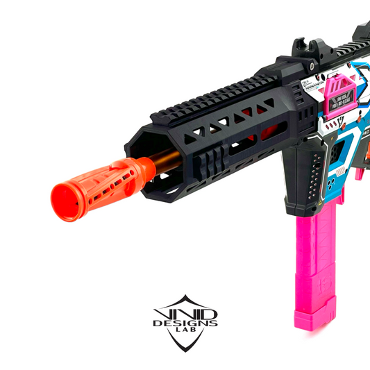 Handguard Barrel Shroud Mod for Piston Pump AEB / Zuru X-Shot Foam Dart Blaster Upgrade