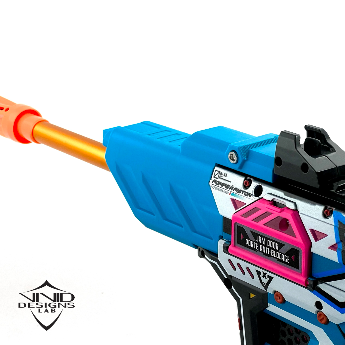 Shorty Barrel Shroud for Piston Pump AEB / X-Shot Foam Dart Blaster Mod