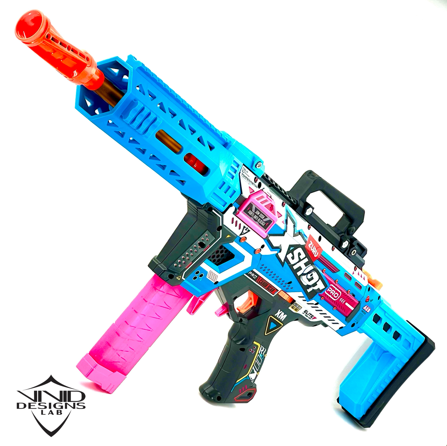 Piston Pump AEB AR Style Toy Mod Kit / X Shot – Vivid Designs Lab