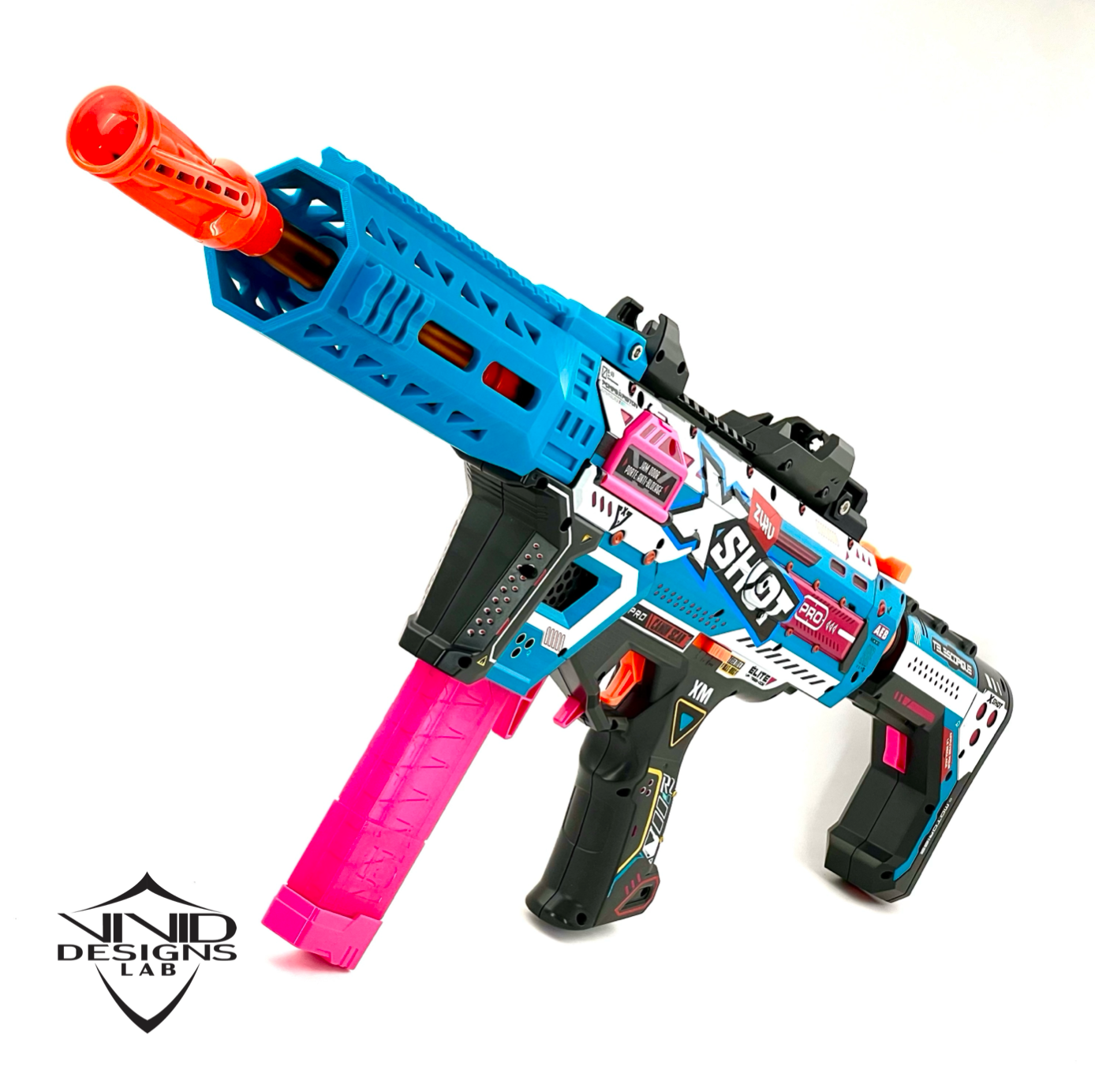 Handguard Barrel Shroud Mod for Piston Pump AEB / Zuru X-Shot Foam Dart Blaster Upgrade