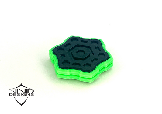 Hex Gridline / Haptic Fidget Slider / Sencory Toy