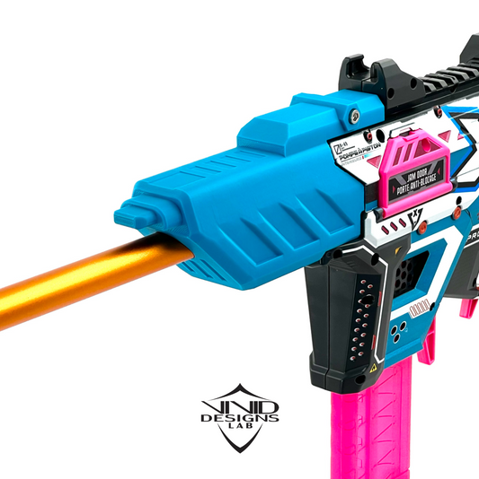 Shorty Barrel Shroud for Piston Pump AEB / X-Shot Foam Dart Blaster Mod