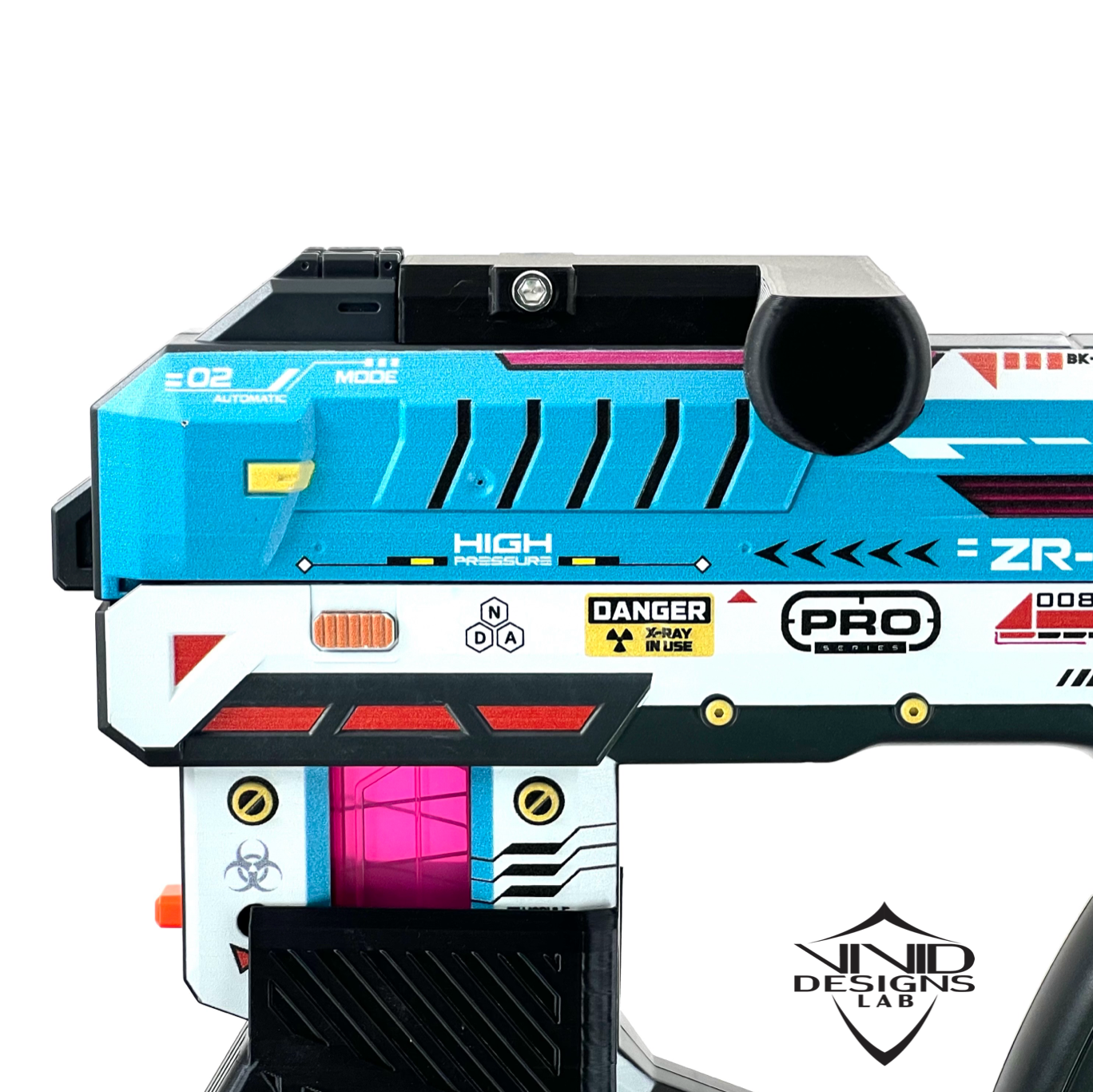 Fury X Pro Bolt Action Style Priming Handle (Right Side) / X-Shot Foam Dart Blaster Mod - Vivid Designs Lab